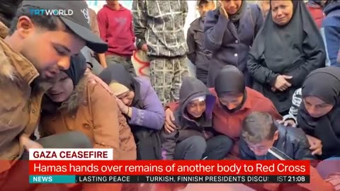 Hamas hands over remains of Israeli hostage to Red Cross