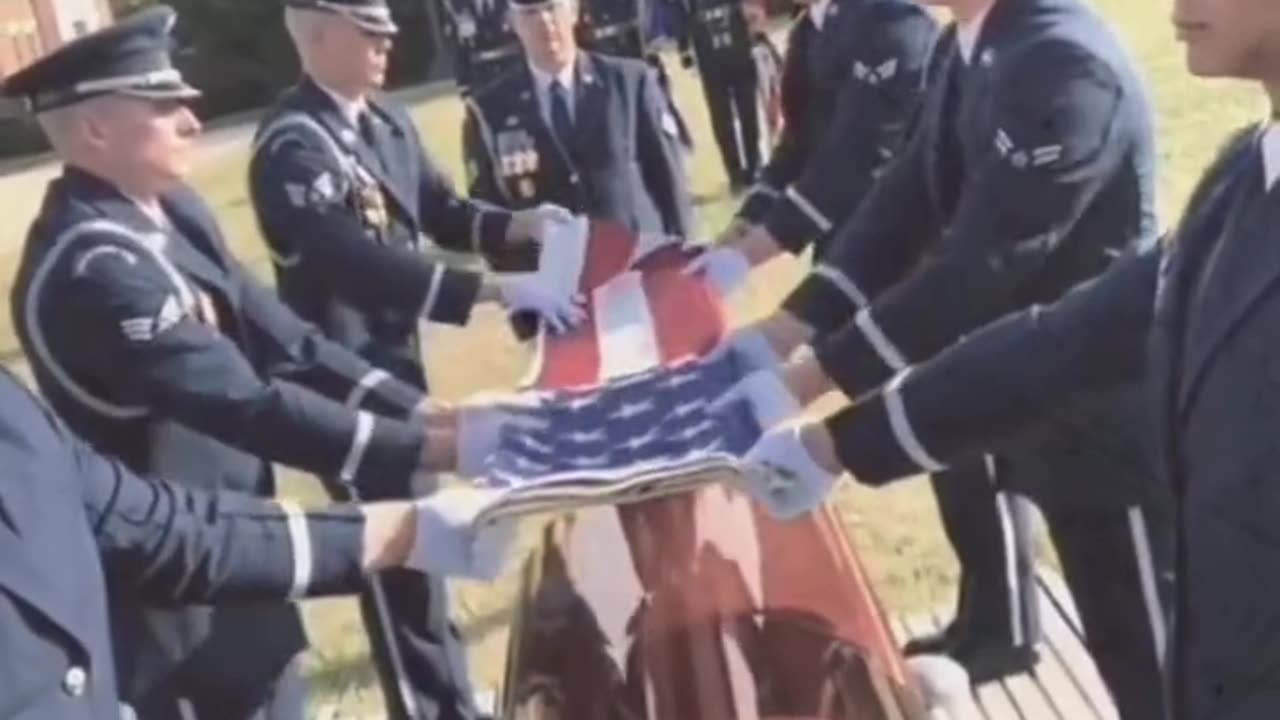 The meaning behind the 13 folds of the United States flag