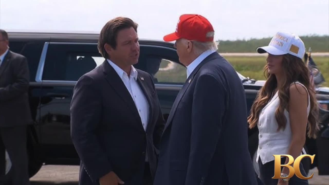 Trump and Ron DeSantis put aside rivalry at ‘Alligator Alcatraz’
