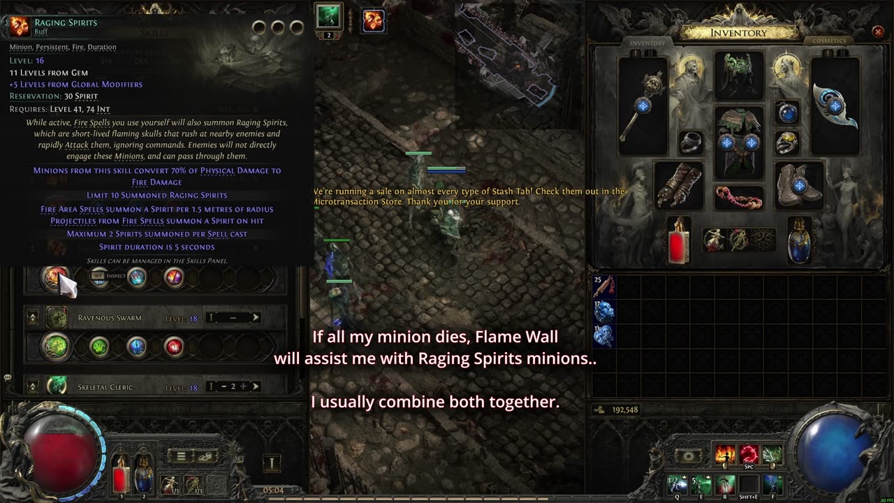 POE2│My Favorite ( Mid-Game ) MINIONS BUILD│WITCH - Infernalist