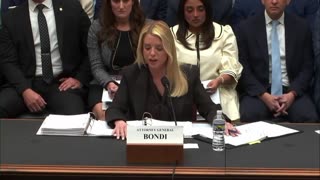 Attorney General Pam Bondi tore into House Democrats during a fiery exchange on Capitol Hill