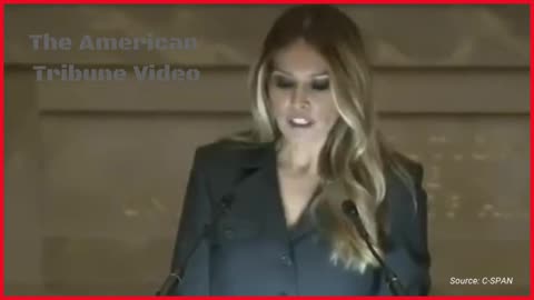 Melania Trump Gives Joyous Speech On Responsibility Of Becoming American Citizen