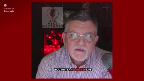 Red Mike Message replay from 12-30-24