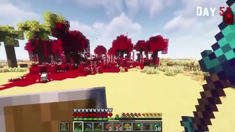 I Survived 100 Days With THE FLESH THAT HATES in Hardcore Minecraft… PURE NIGHTMARE!