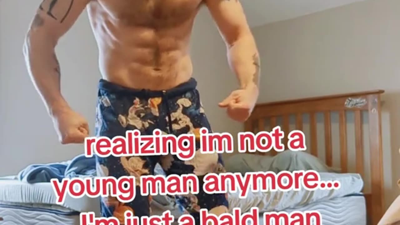 realizing I'm not a young man anymore