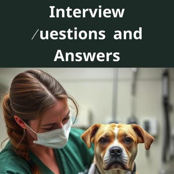 Veterinary Technician Interview Questions and Answers #veterinary #usa #interviewprep