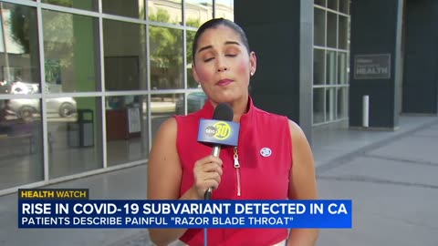 The plandemic is back - Razor blade throat symptom