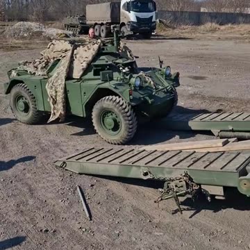 The 1950s armadillo in action again: the Ferret Mk 1 will not be lost even in 2025