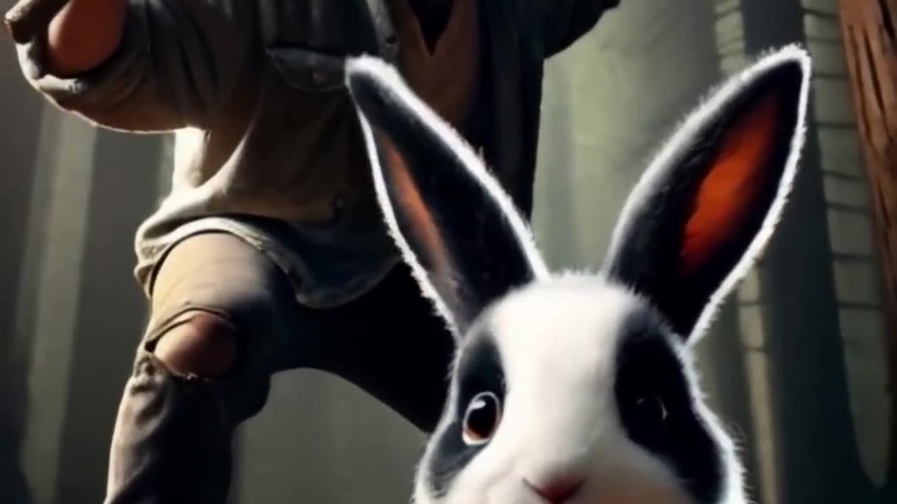 Let s cheer for the little rabbit 🐰 #RabbitRescue #CuteAnimals #AnimalRescue