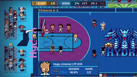 Green Hoopland Season 1: Monday Night Game Day 51 Egypt Pharaohs @ Hawai Hydras