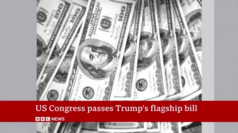 How will Donald Trump's flagship bill impact the US economy? | BBC News