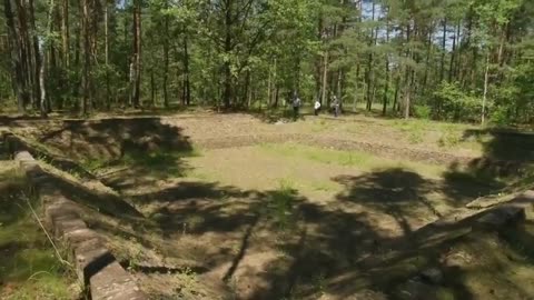 Top Gear being shown the tourist resort conditions of Auschwitz