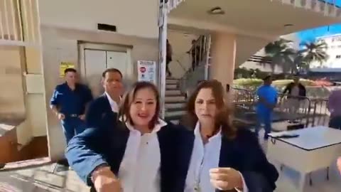 Honduran Lawmaker Gladys Aurora López hit with an Explosive Grenade-like Device to the Head