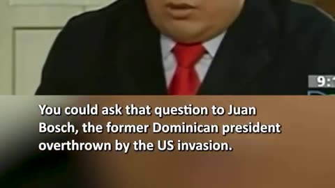 🇻🇪In 2009, a journalist asked if Venezuelan leader Hugo Chávez was "paranoid" about the United States of America and the threat it poses.