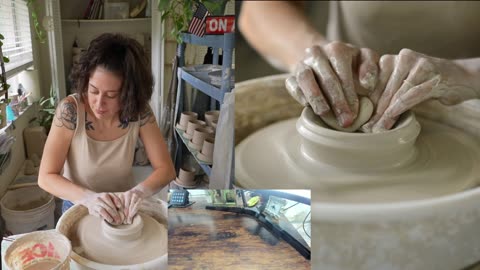 Live 🔴 Swan City Ceramics - Ep. 112 Pottery Livestream
