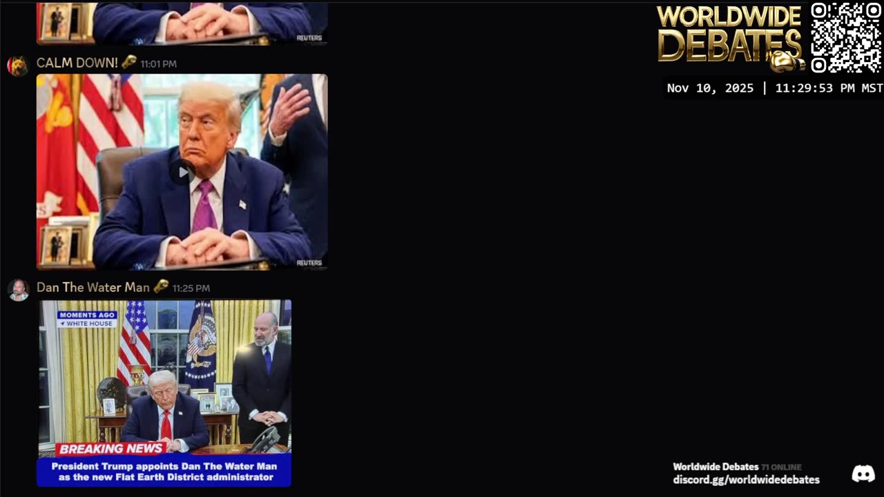 0160 WIDESTREAM - Worldwide Debates - YouTube/Twitch/Rumble