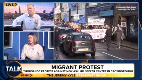 JEREMY KYLE ERUPTS OVER ILLEGAL MIGRANT TREATMENT