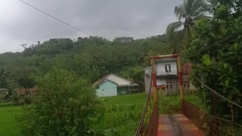 connecting bridge between two villages