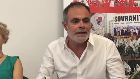 Conferenza sul decreto sicurezza: Adriano Sollai