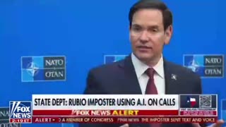 State Department: Rubio imposter using AI on calls