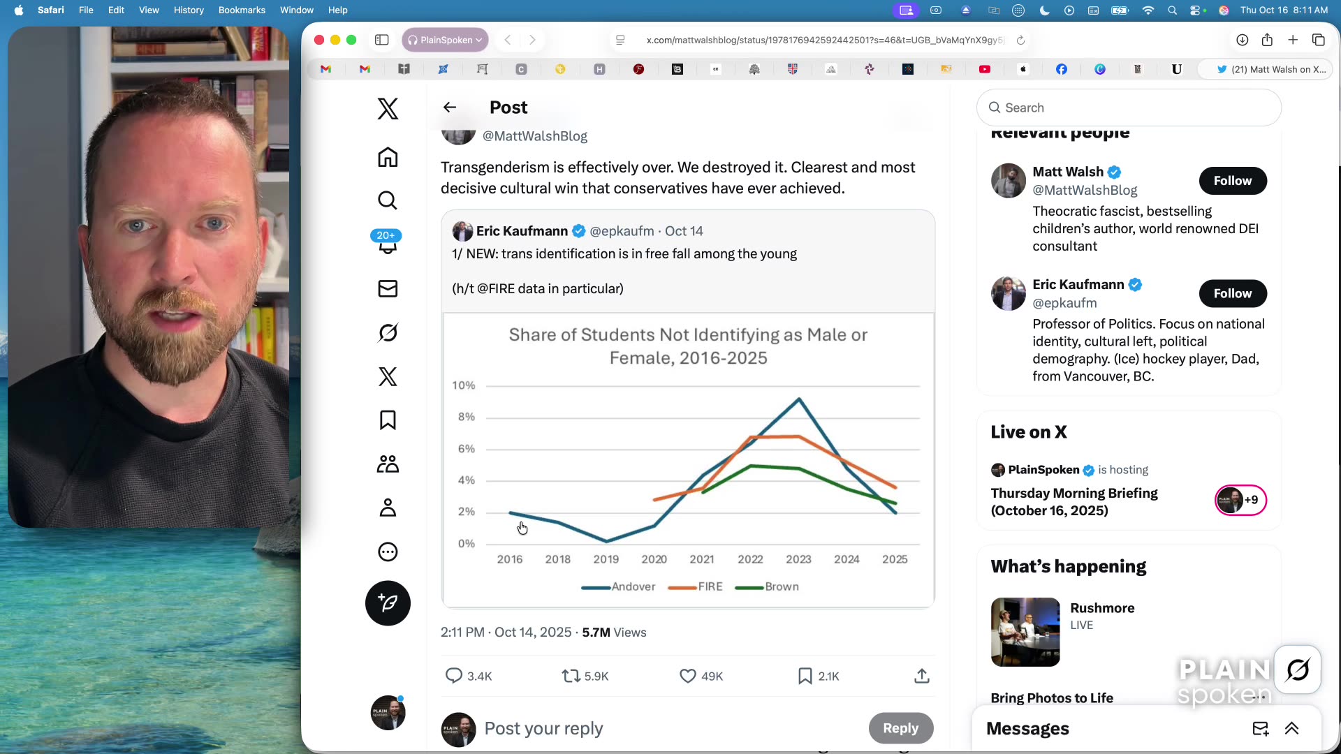 Thursday Morning Briefing (October 16, 2025)