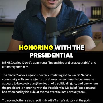 Secret Service Agent CHEERS Death of Charlie Kirk