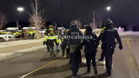 Trump forced Tim Walz into caving big-time and arrests were made outside the federal agents' hotel