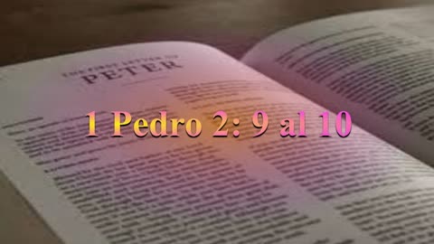 Estudio,1 Pedro 2: 9 al 10