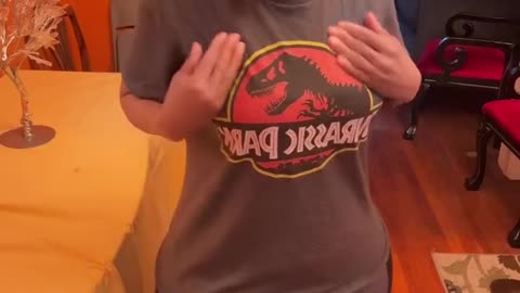 Granny is feeling the vibe of youngin.