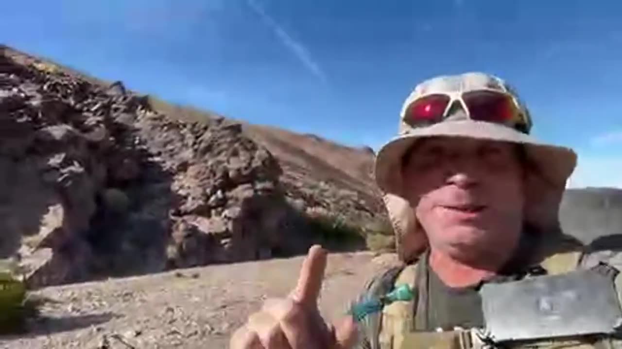 LIVE Hiking In The Nevada Desert To The Spring Mountain Foothills