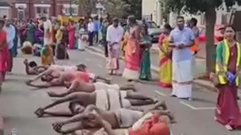 Wimbledon UK pajeet voodoo coconut ceremony
