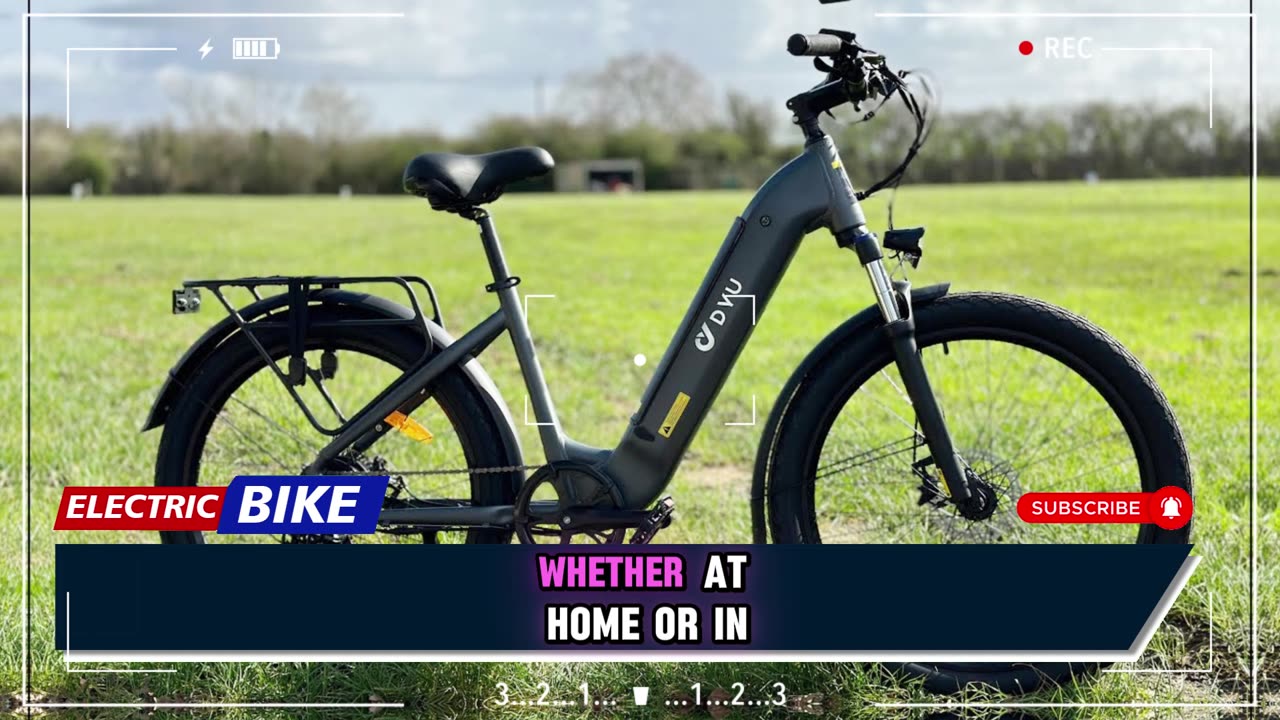 DYU C1 Electric Bike 350W Motor 36V 10Ah Battery Powerful Electric Bike