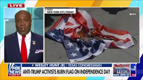 Republicans condemn anti-Trump activists as "DISGUSTING."