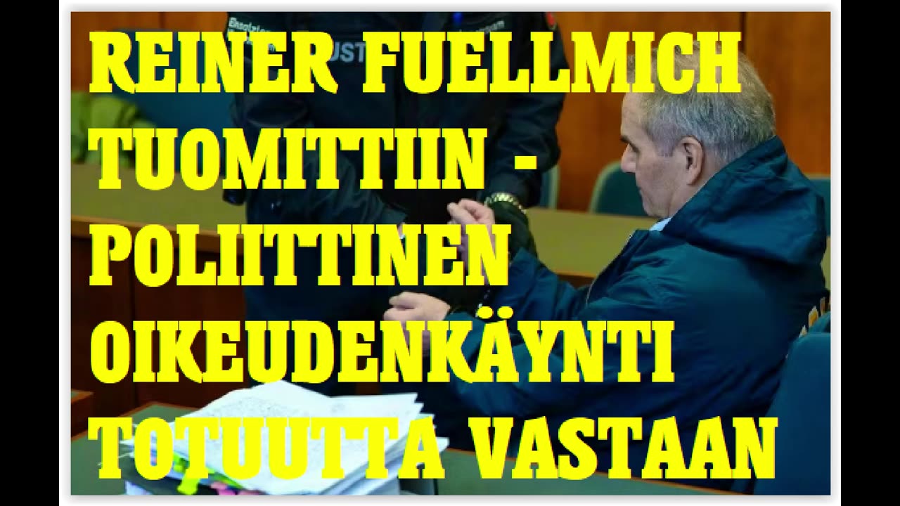 Reiner Fuellmich tuomittiin - poliittinen oikeudenkäynti totuuden puhujaa vastaan