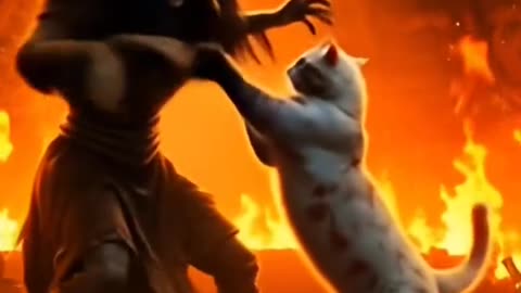 How the cat saved the baby