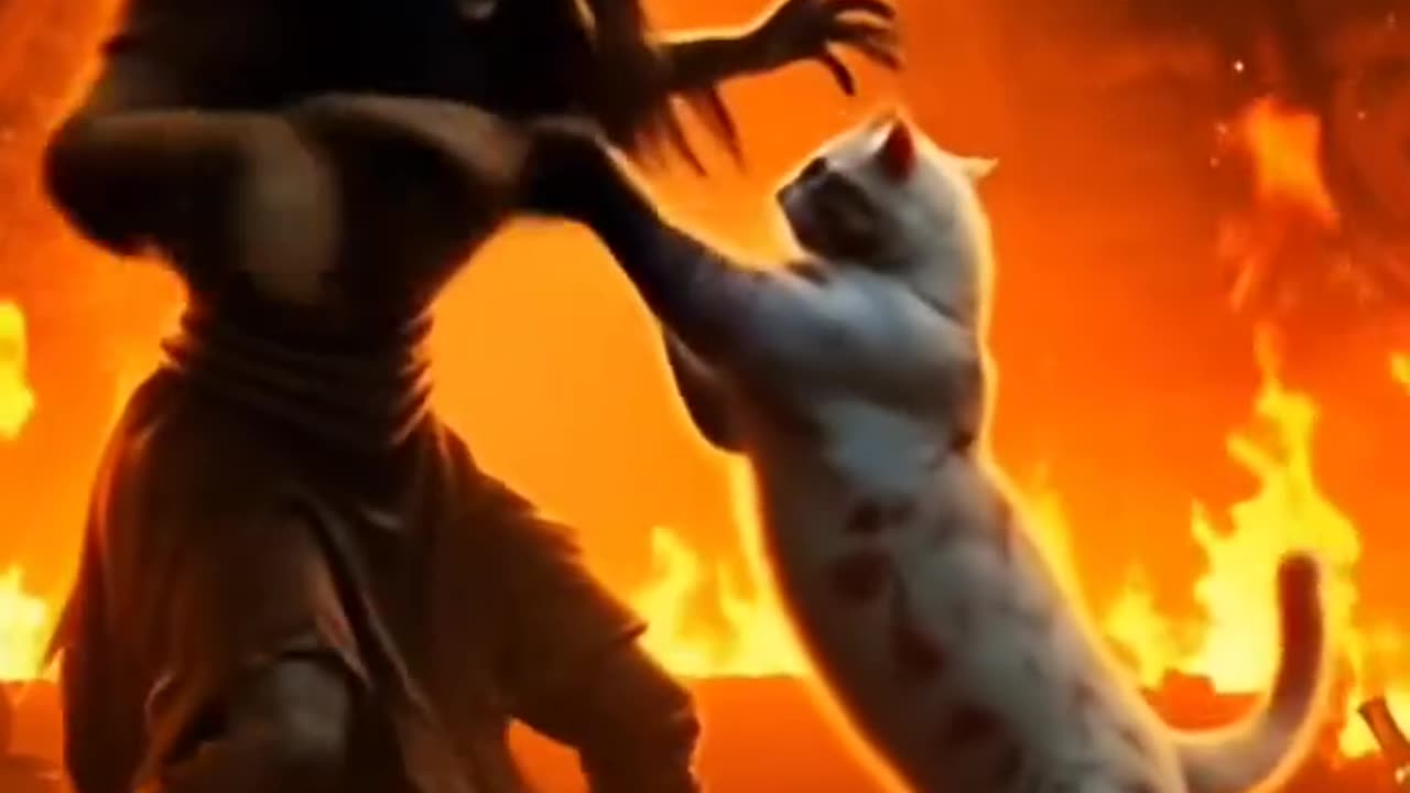 How the cat saved the baby