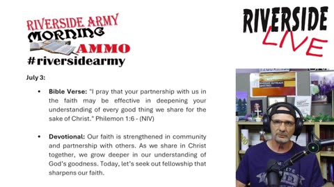 Riverside Moring Ammo Daily Devotional 7.3.25