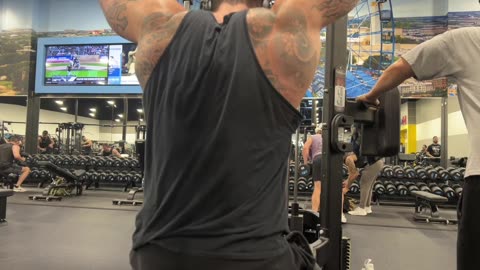 A few exercises from upper-body today