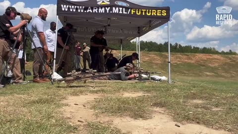 Defense Sec. Hegseth on the range