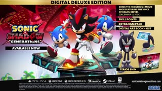 SONIC X SHADOW GENERATIONS - Launch Trailer