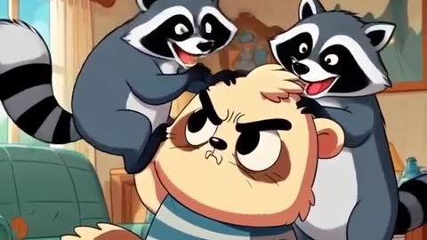 Finn vs. Rikki The Popcorn War #foryou #cuteanimal #shorts #finn #cartoon #finncartoon