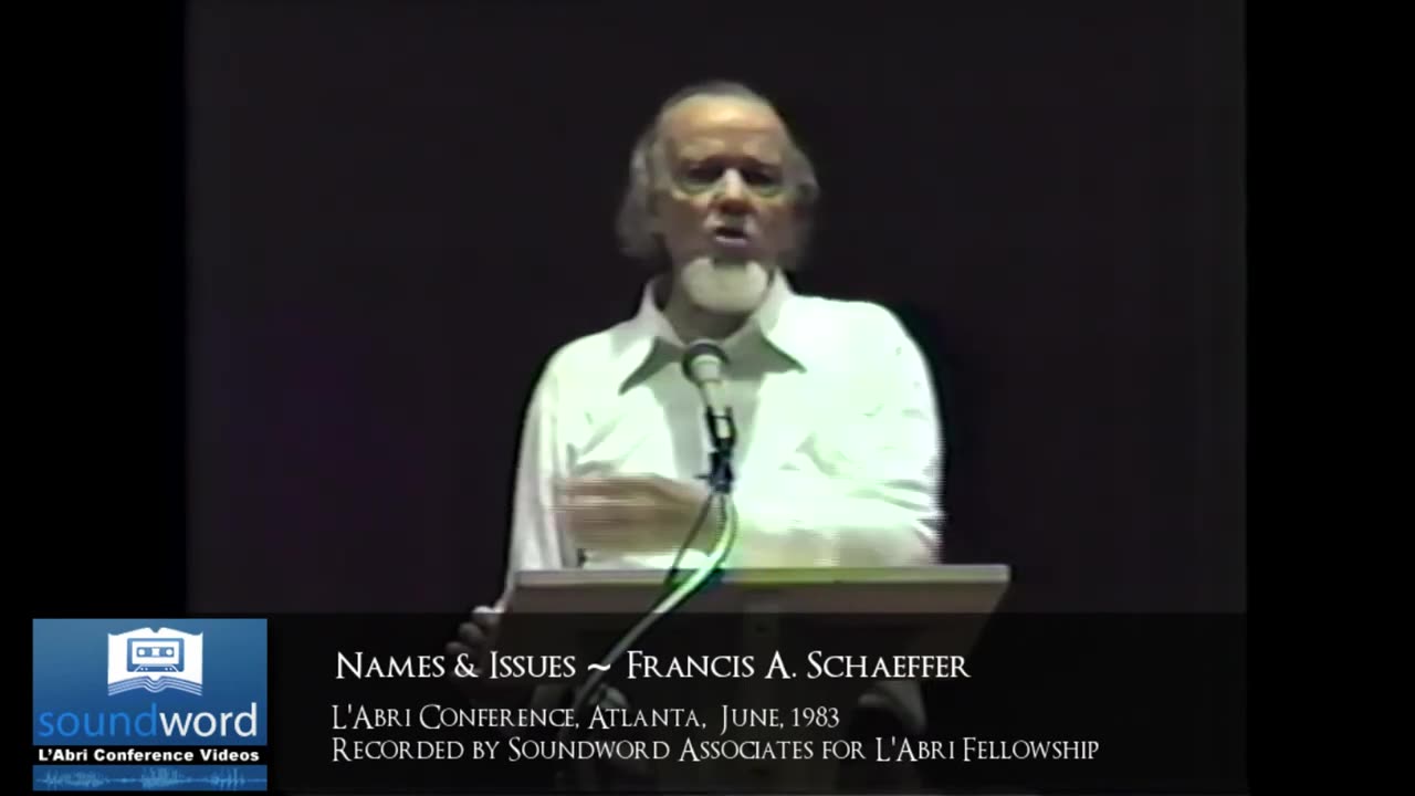 SCHAEFFER SEGMENT: WHAT ADVICE WOULD YOU GIVE TO REFORM OUR SOCIETY?