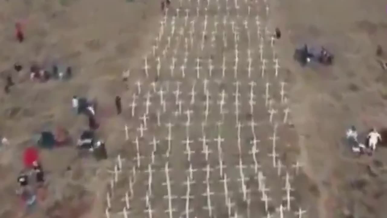 Crosses for thousands of yt farmers klled