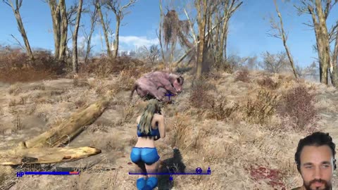 Samus zapping her way to the institute ( Modded Fallout )