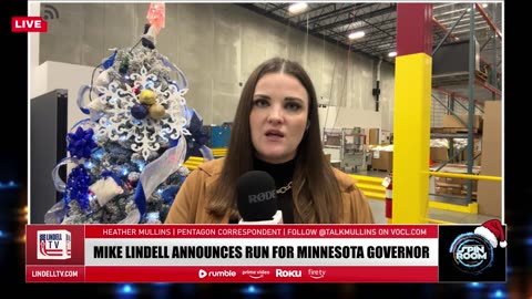 MIKE LINDELL LAUNCHES BID FOR MINNESOTA GOVERNOR