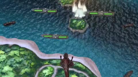 Godzilla gameplay
