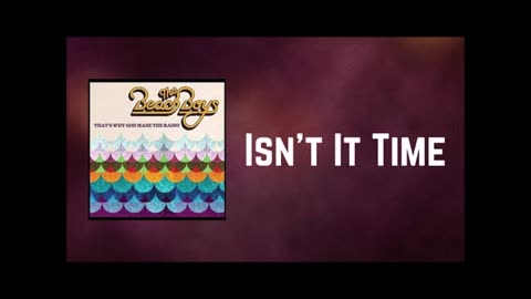 Isn't It Time