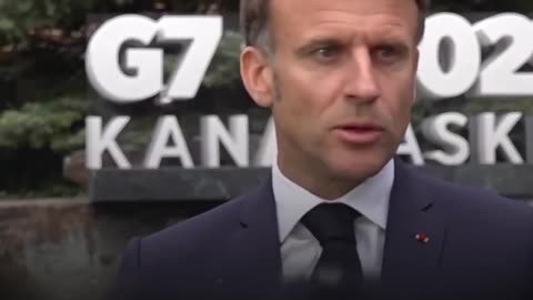 Macron rechaza un cambio de régimen en Irán