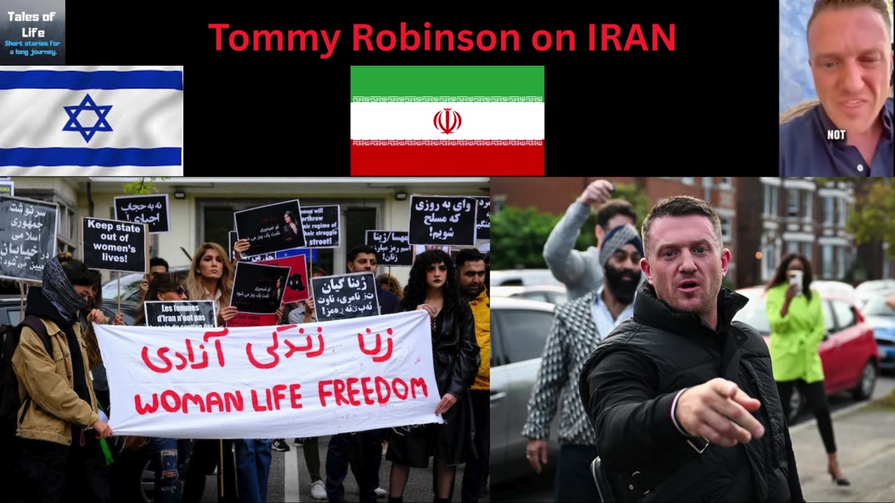 Tommy Robinson on IRAN