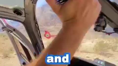 Never Touch This Helicopter Lever!